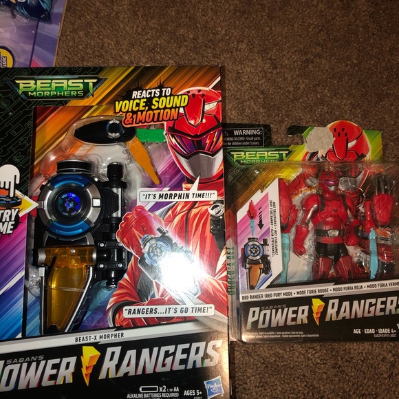 Other | Power Ranger Watch With Power Ranger Toy | Poshmark